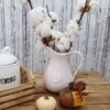 گلدان سفالی پارچ‌شکل تزئینی، مدل عشق برای جلو‌ای رمانتیک در دکور روستیک