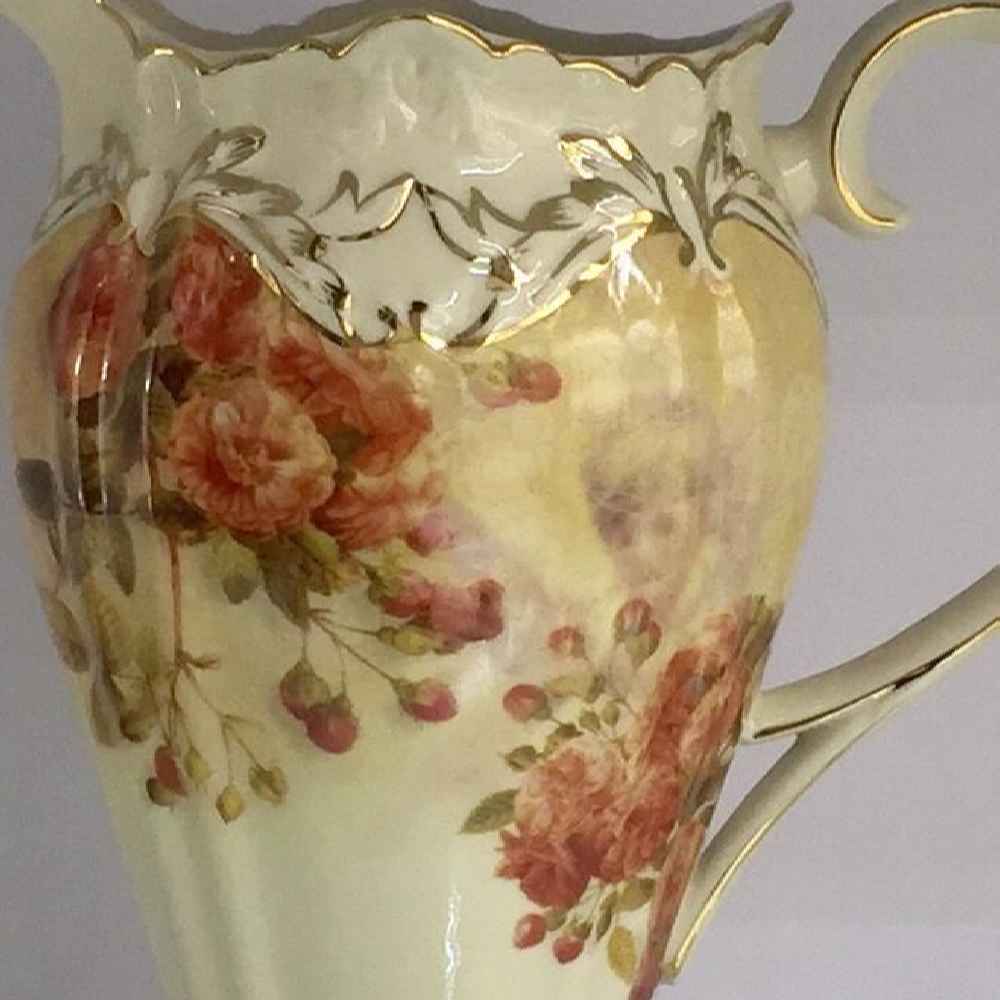 پارچ چینی تزئینی مدل لیموژ