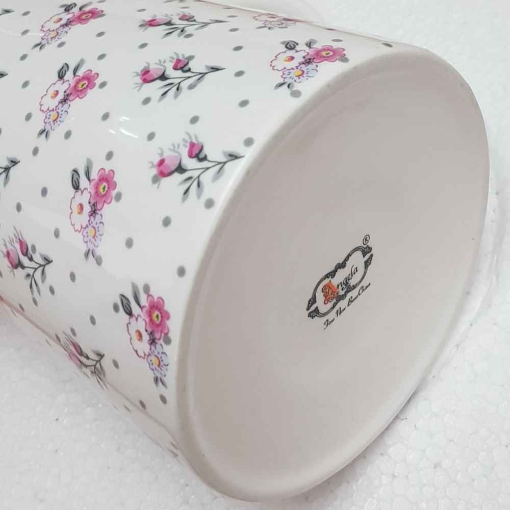 پارچ چینی طرح گل آنجلا