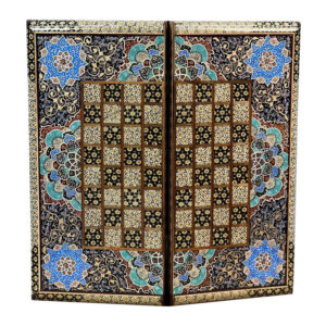 تخته شطرنج خاتمکاری پارسی مدل کارن