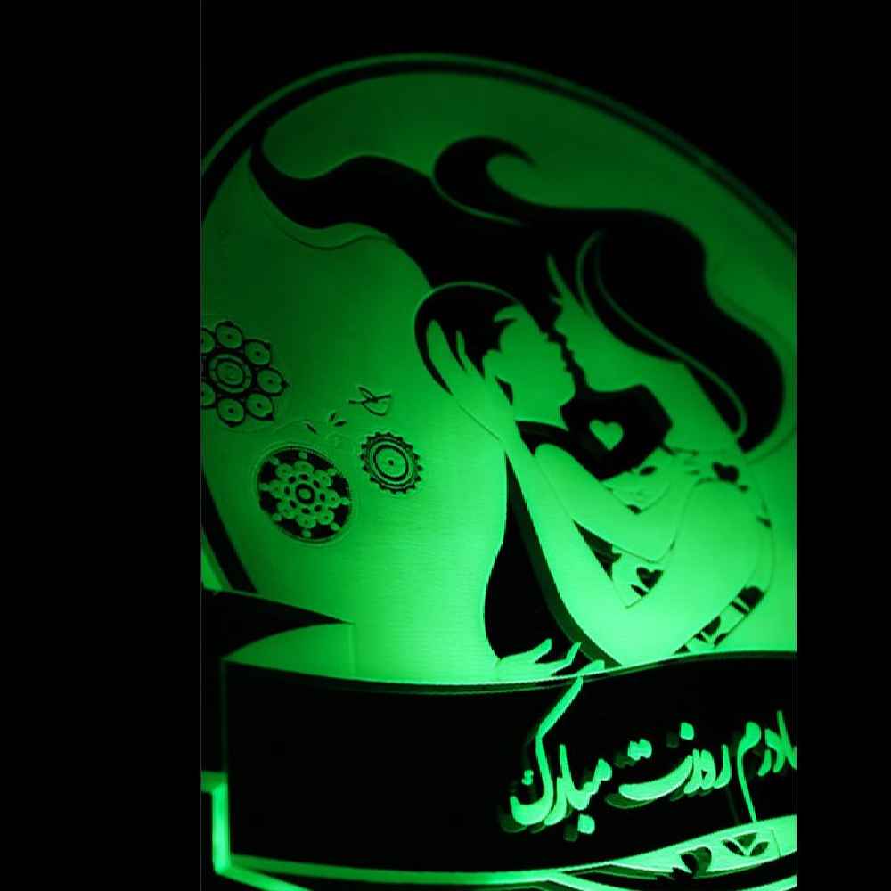 چراغ خواب سه بعدی ایرانی مناسب برای روز مادر