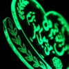 چراغ خواب سه بعدی LED ایرانی طرح عاشقانه شهر دل