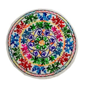 روکش کوسن گلدوزی شده – طرح گرد سوزنی رانا