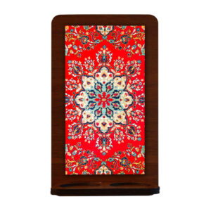 چراغ دیواری چوبی ایرانی طرح شمعی (دو عدد)