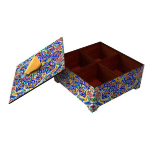 جعبه سازمان دهنده آب نبات چوبی مدل سنتی