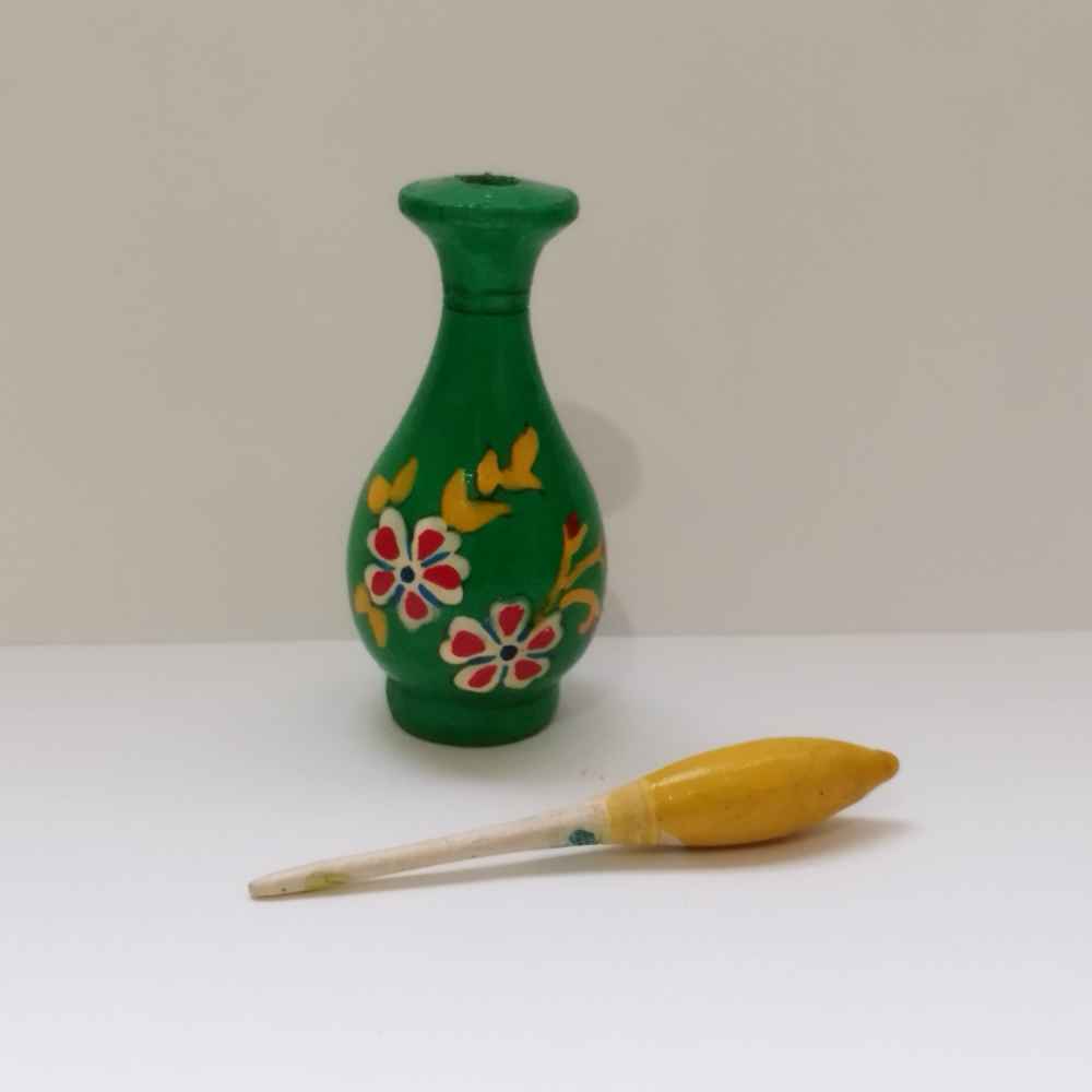ظرف سرمه دانی ایرانی برای نگهداری سرمه از جنس چوب یسنا (۲ عدد)