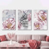 چاپ پوستر اسلامی ۳ تکه – اثر هنری دیواری قاب‌دار وان یکاد