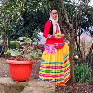لباس سنتی زنان گیلانی ایرانی