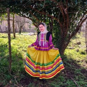 ست لباس سنتی گیلکی دخترانه ایرانی