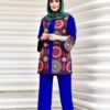 مدل مانتو و شلوار ایرانی آفرین
