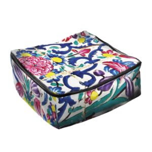 کیف مخمل مخصوص نگهداری لباس – مدل گلابتون (2 عدد)