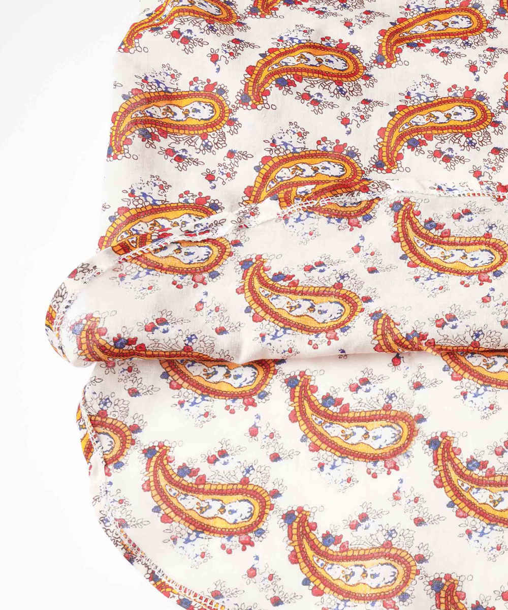 لباس مجلسی زنانه مناسب برای کنار دریا با طرح بته جقه مدل Paisley