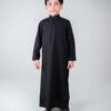 دشداشه (ثوب) مشکی بچگانه - سنتی