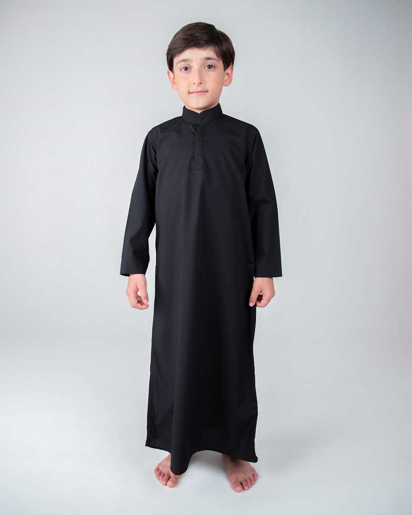دشداشه (ثوب) مشکی بچگانه – سنتی