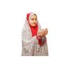 ست چادر دخترانه آستین دار جشن تکلیف مدل گلین