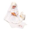 ست چادر آستین دار جشن تکلیف دخترانه مدل ملیسا