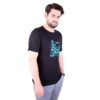 تی‌شرت اسلامی برای مسلمانان مشکی با خوشنویسی علی اصغر