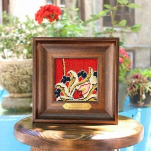 قاب فرش حرم مطهر امام رضا (ع) طرح طنین