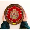 قاب فرش حرم مطهر امام رضا (ع) طرح ژیوار