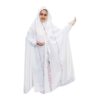 نماز سپید دخترانه اسلامی مدل چادر یاسمین