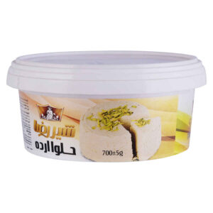 حلوای ارده با پسته – شیر رضا ۷۰۰ گرم (بسته ۲ عددی)