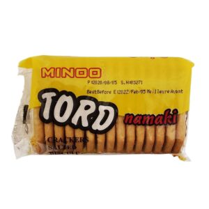 بیسکویت ترد نمکی مینو ایرانی، 120 گرم (20 عدد)