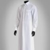 ثوب (دشداشه) سفید مردانه