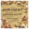 از من تنها تو مانده شمس لنگرودی