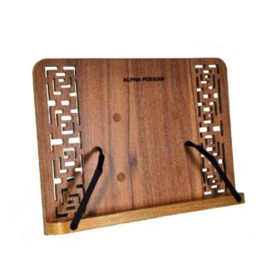 پایه کتاب چوبی تاشو: مناسب برای مطالعه راحت – آلفا