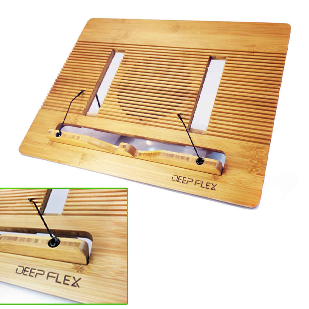 پایه کتاب چوبی تاشو: ایده‌آل برای مطالعه راحت – Deep Flex