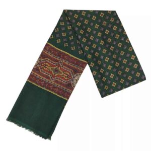 شال کشمیری سبز مردانه – عمامه به سبک پاکستانی