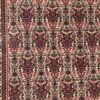 فرش دستباف آباده (طرح پارمیس) طرح هندسی - پشم قرمز
