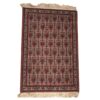 فرش دستباف آباده (طرح پارمیس) طرح هندسی - پشم قرمز
