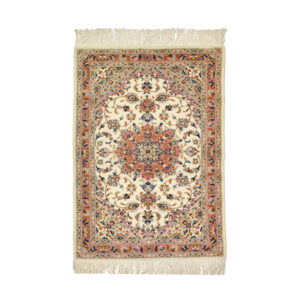 فرش دستباف اردکان (طرح نهال) طرح ترنج – پشم کرم