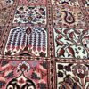 فرش دستباف بیرجند (طرح ارغوان) طرح خشتی - پشم قرمز