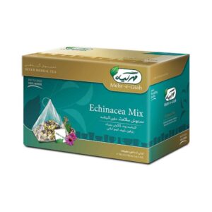 مخلوط چای گیاهی: اکیناسه، مالوا، تیلا، لیمو و بابونه – 4 بسته