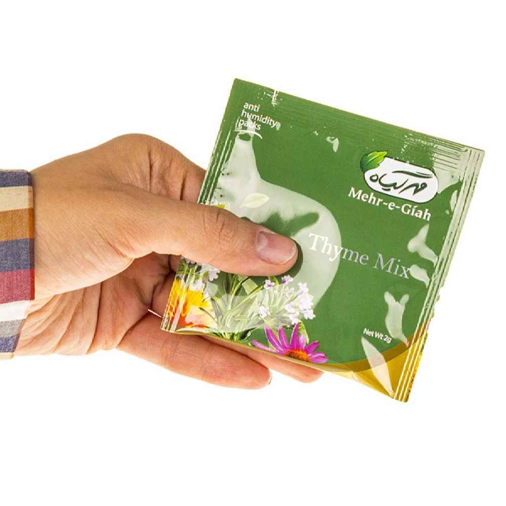 دمنوش گیاهی مخلوط: آویشن، کاکوتی، رزماری و گلرنگ – ۴ بسته
