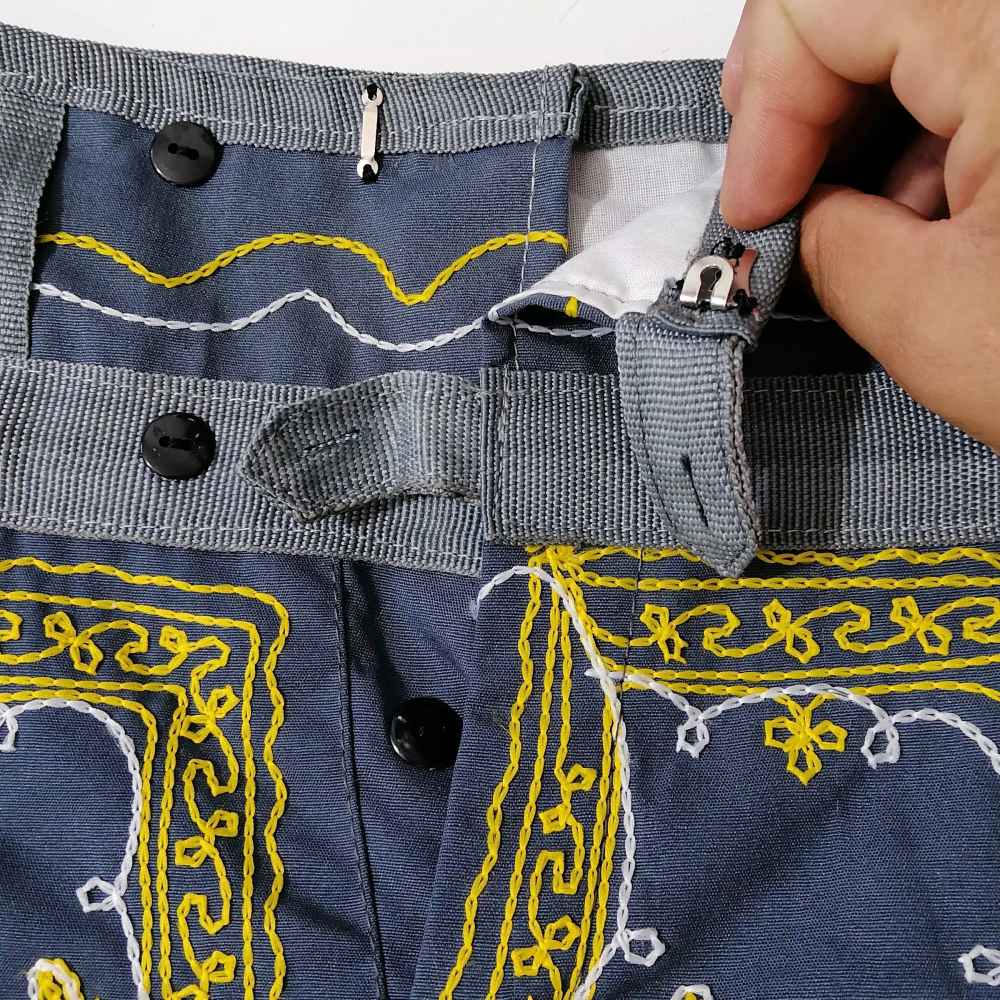 شلوار ورزشی زورخانهای ایرانی مدل 3/4 نخی