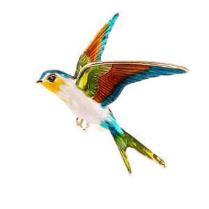 سنجاق سینه فولادی – مدل پرنده