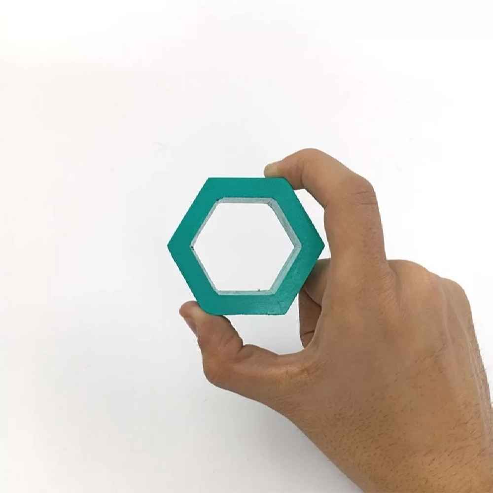 پازل فکری هندسی چوبی Hive – اسباببازی آموزشی منحصر به فرد