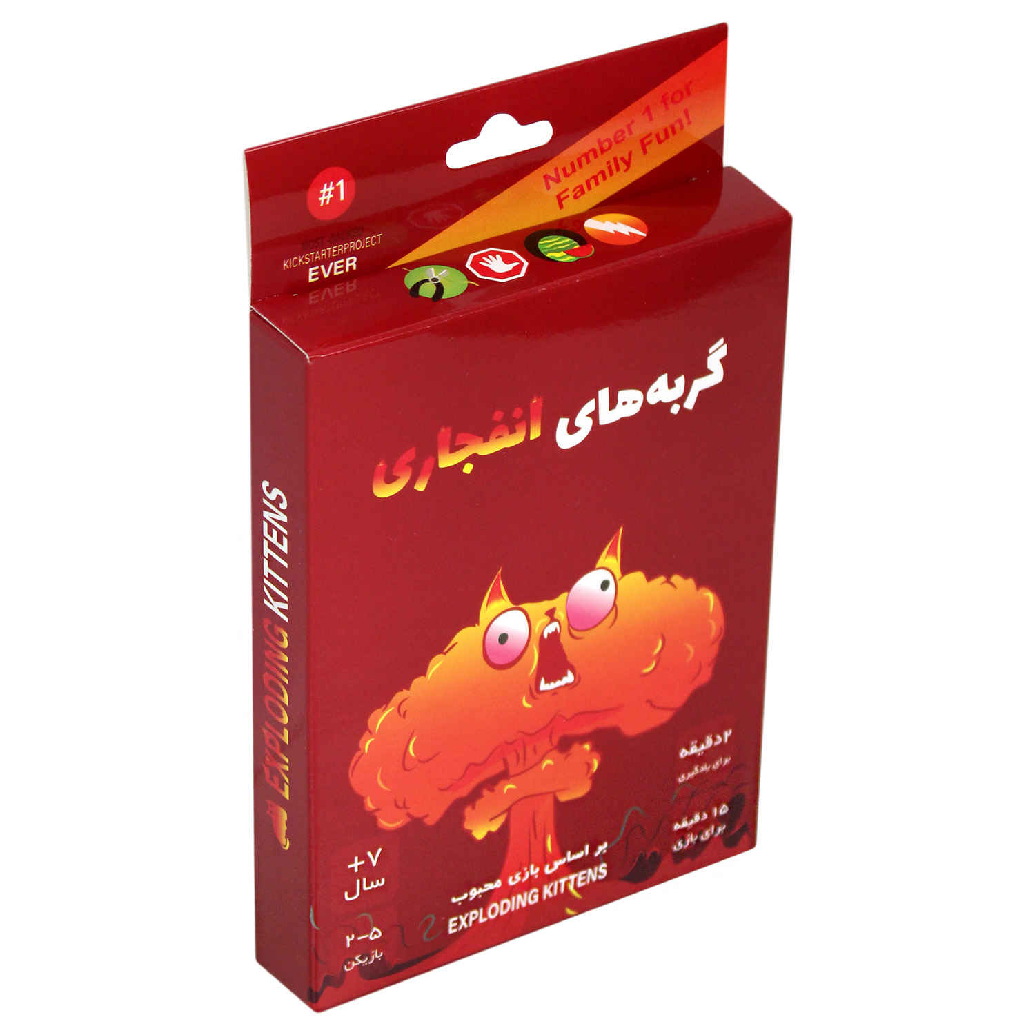 بازی کارتی بچه گربه های منفجر شونده (فارسی)