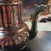 قوری مسی ایرانی دست‌ساز و چکش‌کاری شده یونا