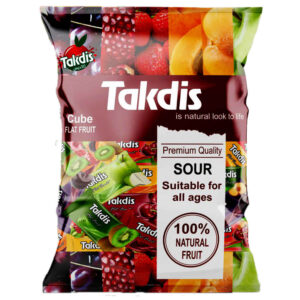 لواشک میوه‌های ترش لایه لایه و لقمه ای تکدیس، ۱۰۰۰ گرم