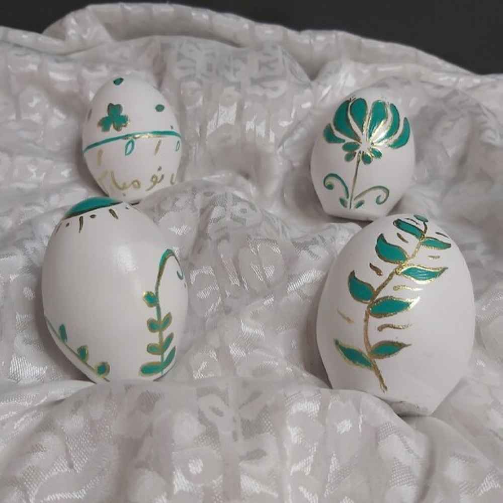 تخم مرغ های سفالی هفت سین زیبا برای عید نوروز – پرنده