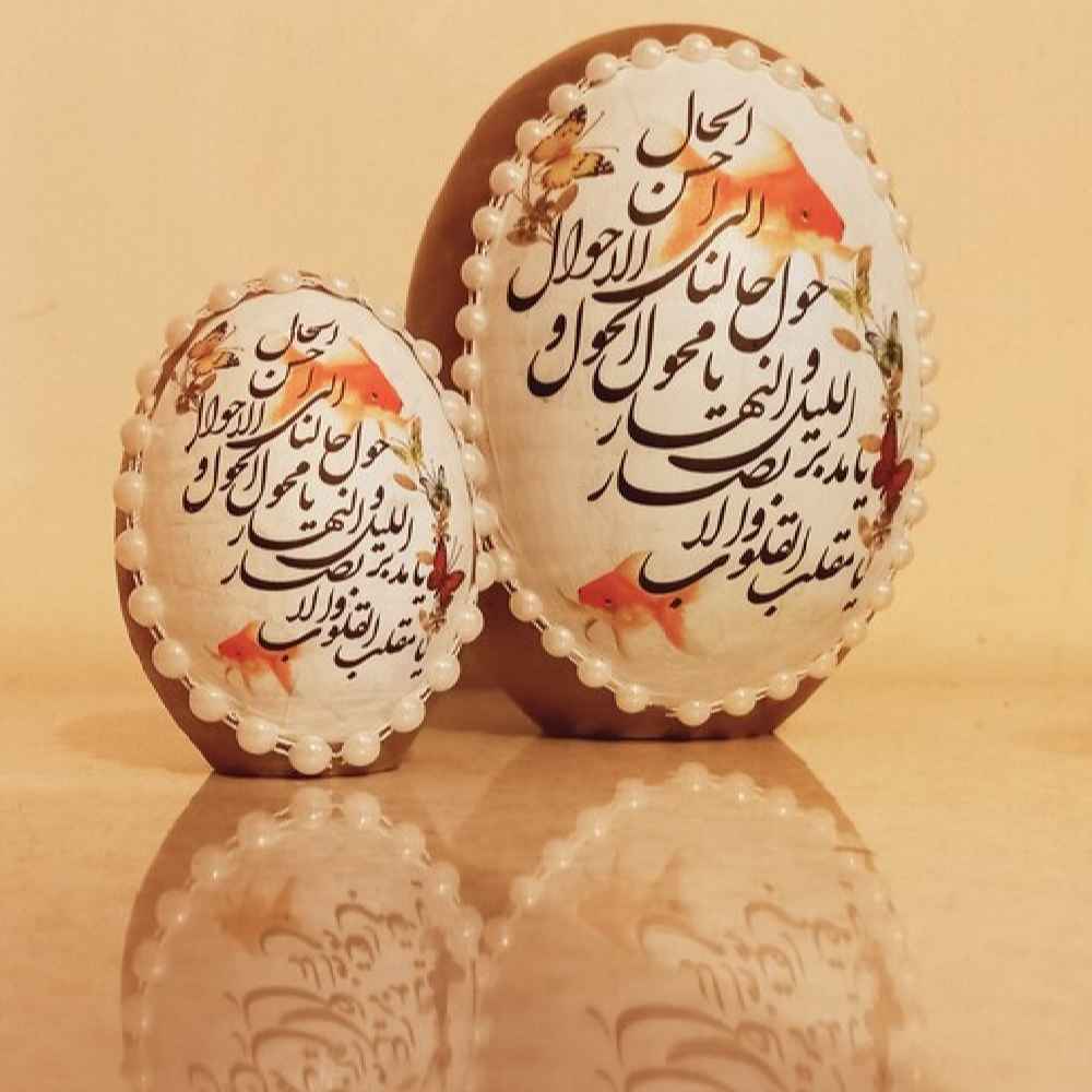 تخم مرغ های سفالی هفت سین زیبا برای عید نوروز – بانو