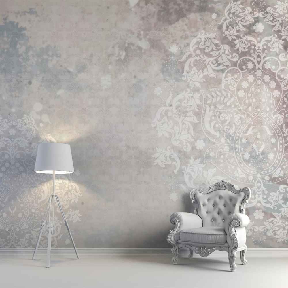 دیوارکوب خاکستری انتزاعی مدل کاوالی برای فضای داخلی مدرن