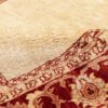 فرش دستباف یزد (طرح دوران) طرح ساده و حاشیه - پشم کرم