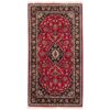فرش دستباف یزد (طرح لاکی) طرح ترنج - پشم قرمز