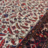 کناره دستباف اردبیل (طرح هاله) طرح هندسی - پشم قرمز