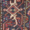 کناره دستباف اردبیل (طرح هاله) طرح هندسی - پشم قرمز